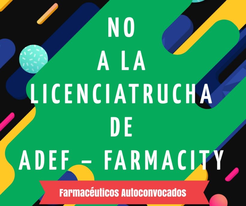 FARMASHOPPING CONTRA LA CALIDAD EDUCATIVA