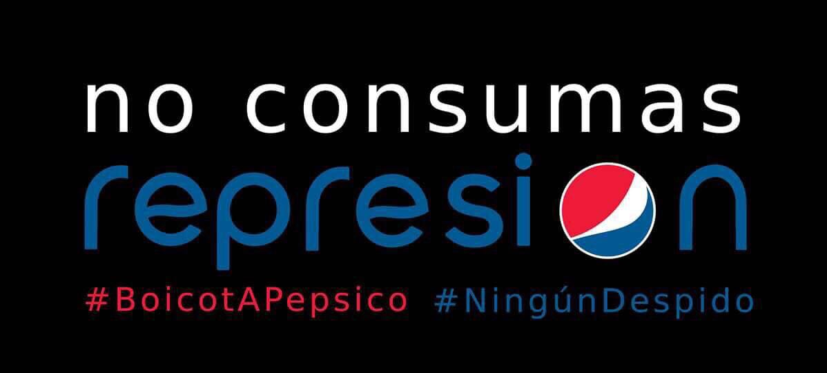 Repudiamos la represión a los trabajadores de Pepsico