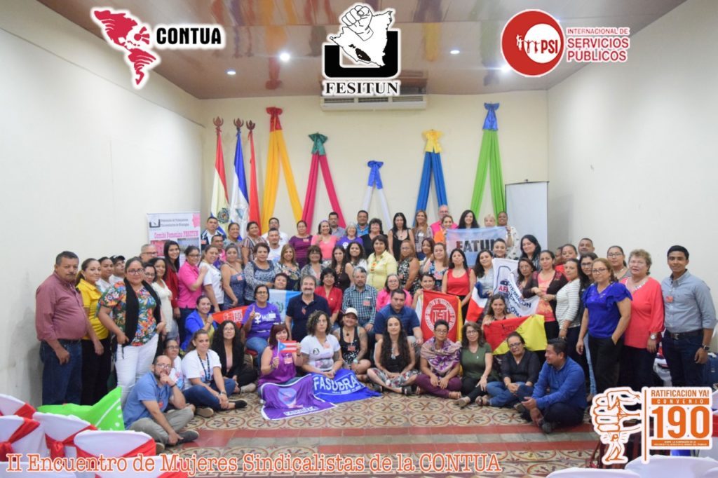 Presentes en el 2º Encuentro de Mujeres Sindicalistas de la CONTUA