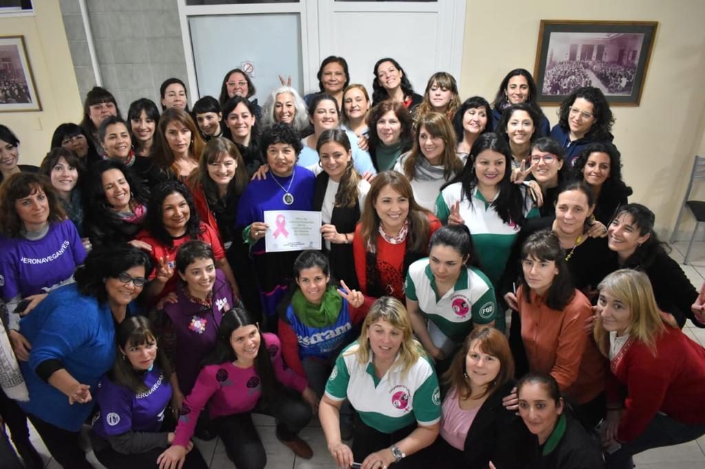 Encuentro de mujeres sindicalistas en unidad