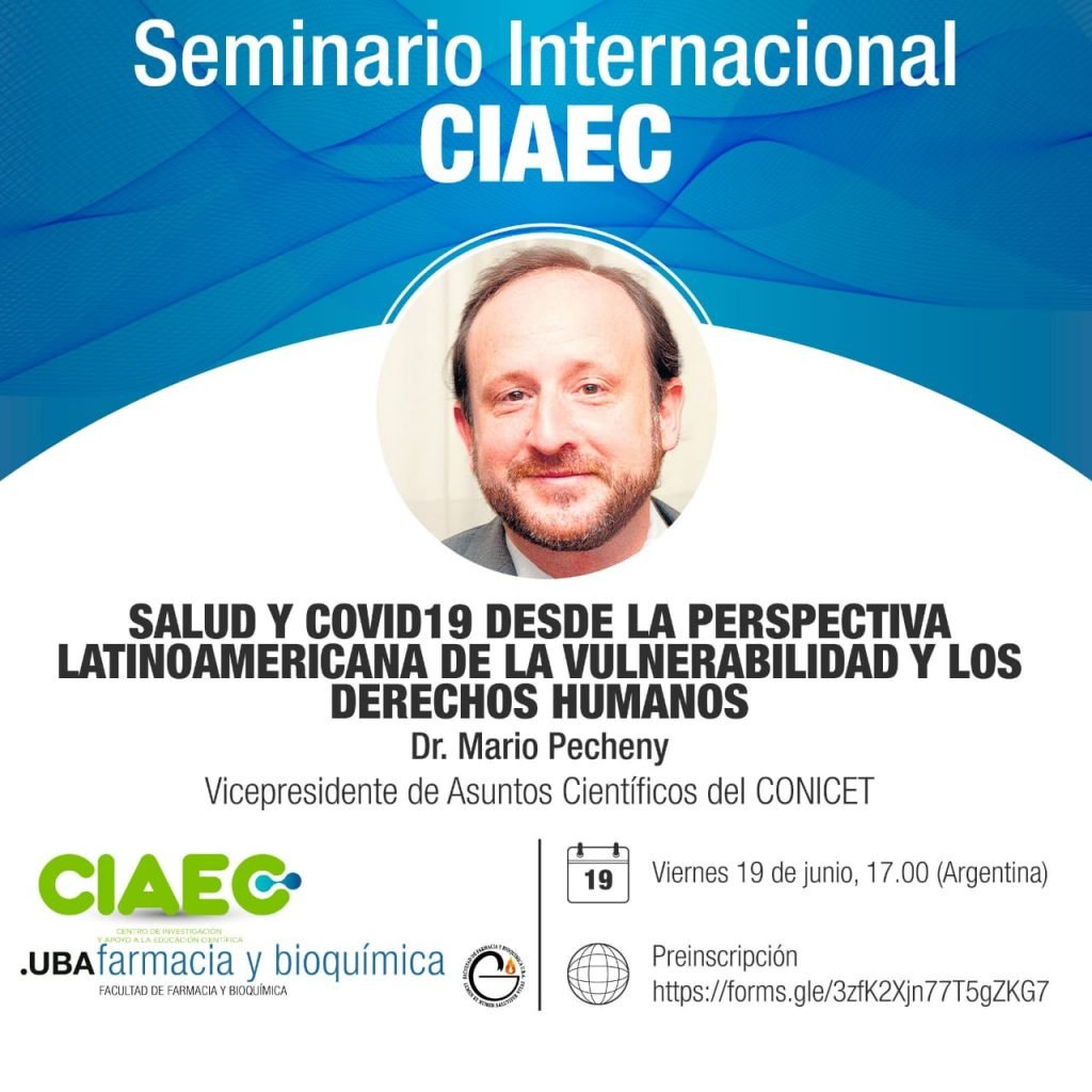 5° encuentro: Ciclo de Seminarios Internacionales del CIAEC Enseñar Ciencias Experimentales en Tiempos de Pandemia: Nuevas realidades y mediaciones