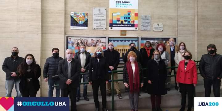 ADUBA participó del acto conmemorativo a 55 años de la Noche de los Bastones Largos