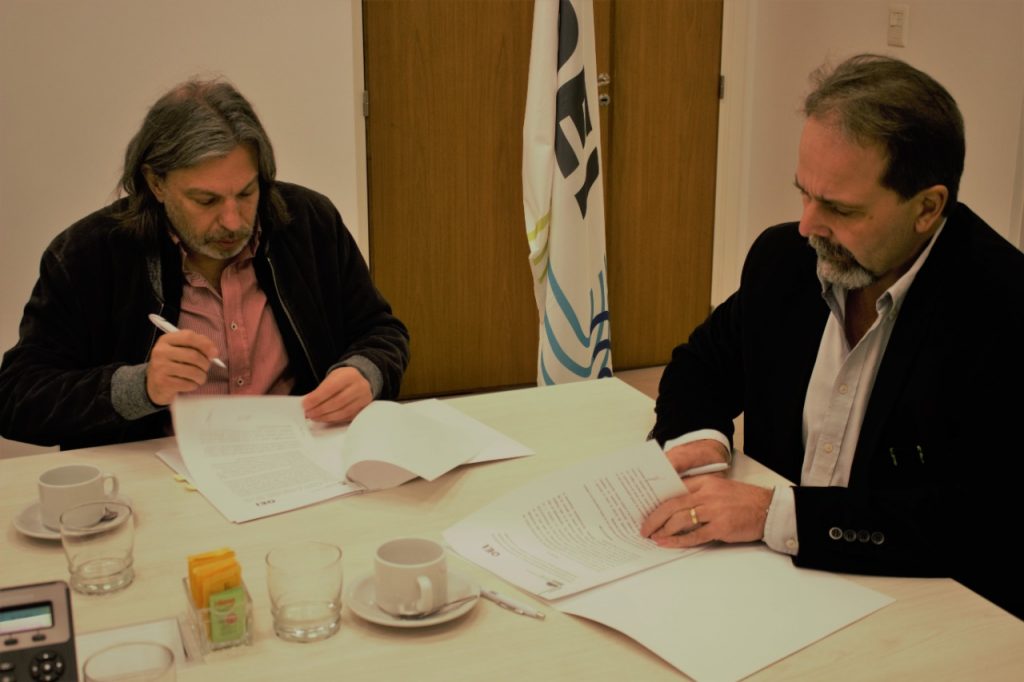 Firma de convenio de colaboración entre ADUBA y la Organización de Estados Iberoamericanos (OEI)